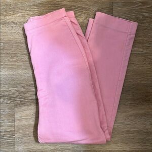 Vintage 1960s Handmade Pink Pants Zipper Capri Twee